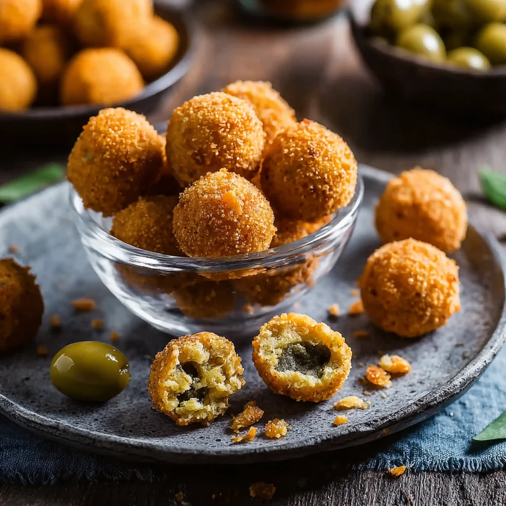 Baked Olive Cheese Balls That Will Wow Your Taste Buds