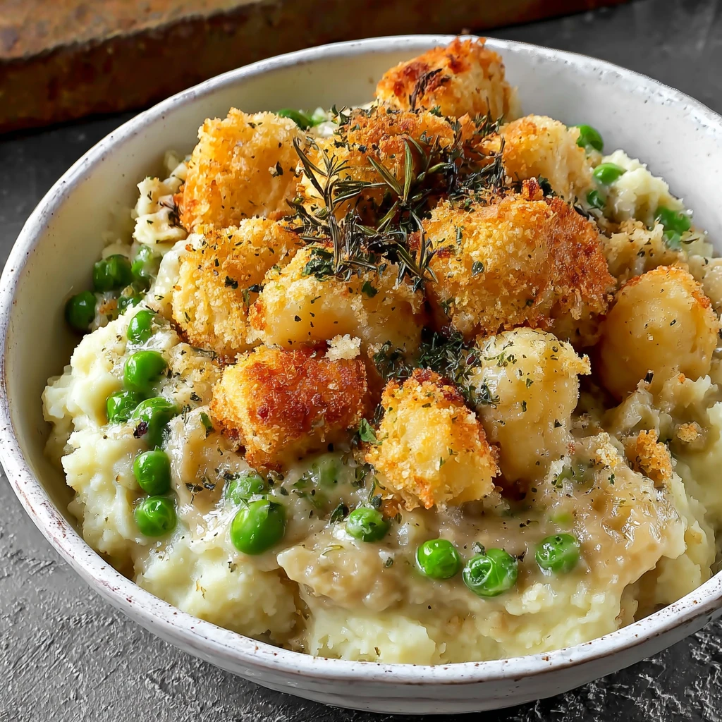 Crispy Tofu Vegan Mashed Potato Bowls You Can’t Resist