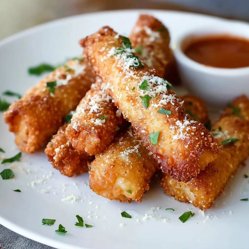 Crispy Wonton Mozzarella Sticks You’ll Crave Every Time