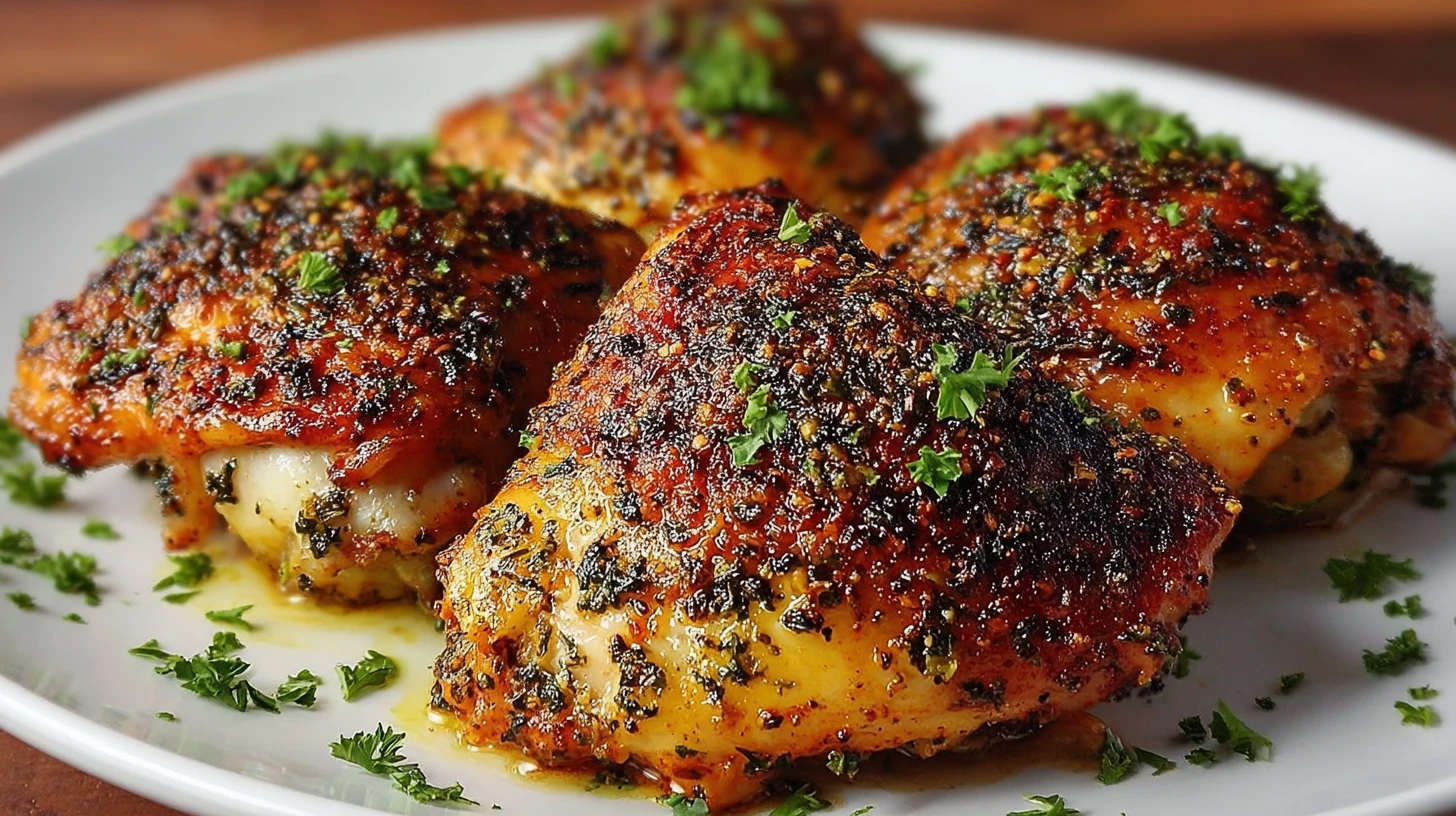 Air Fryer Chicken Thighs Recipe