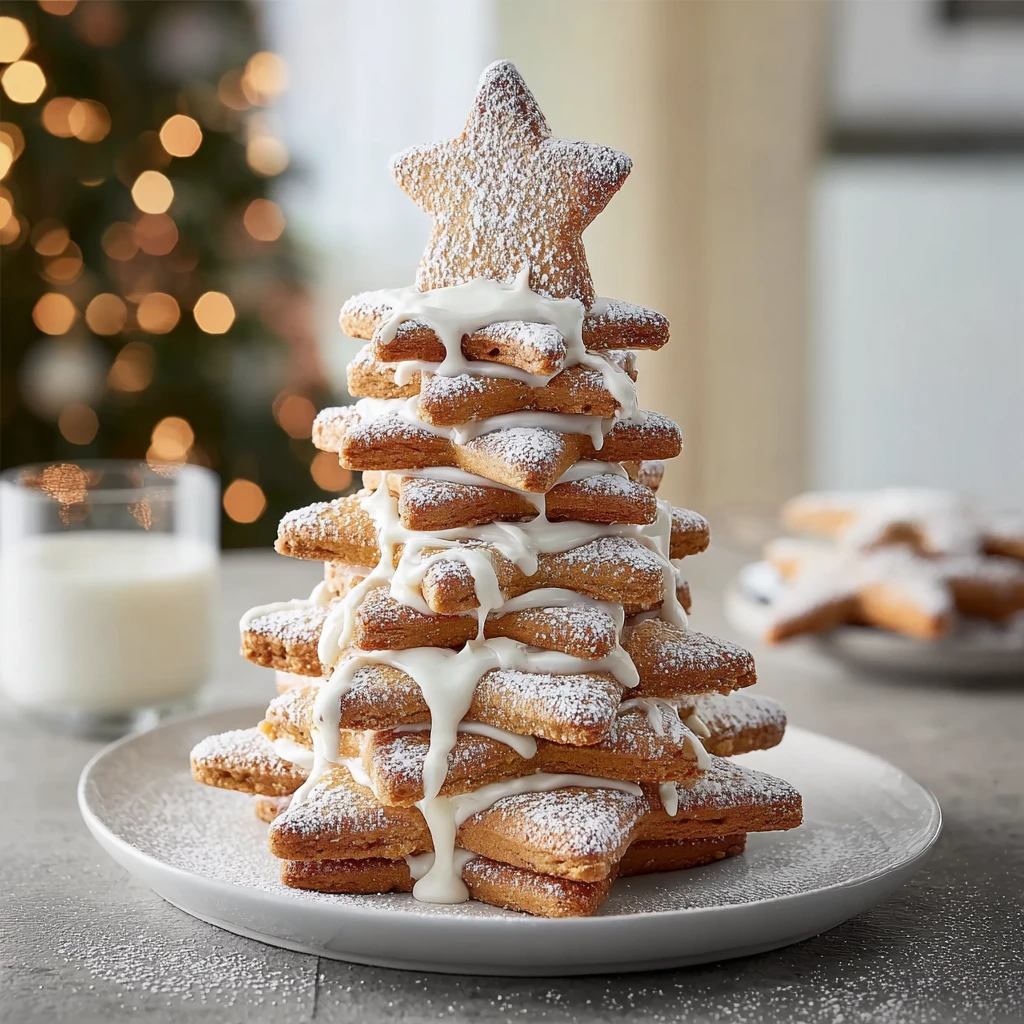 Gingerbread Star Trees: Craft Perfect Holiday Treats Together