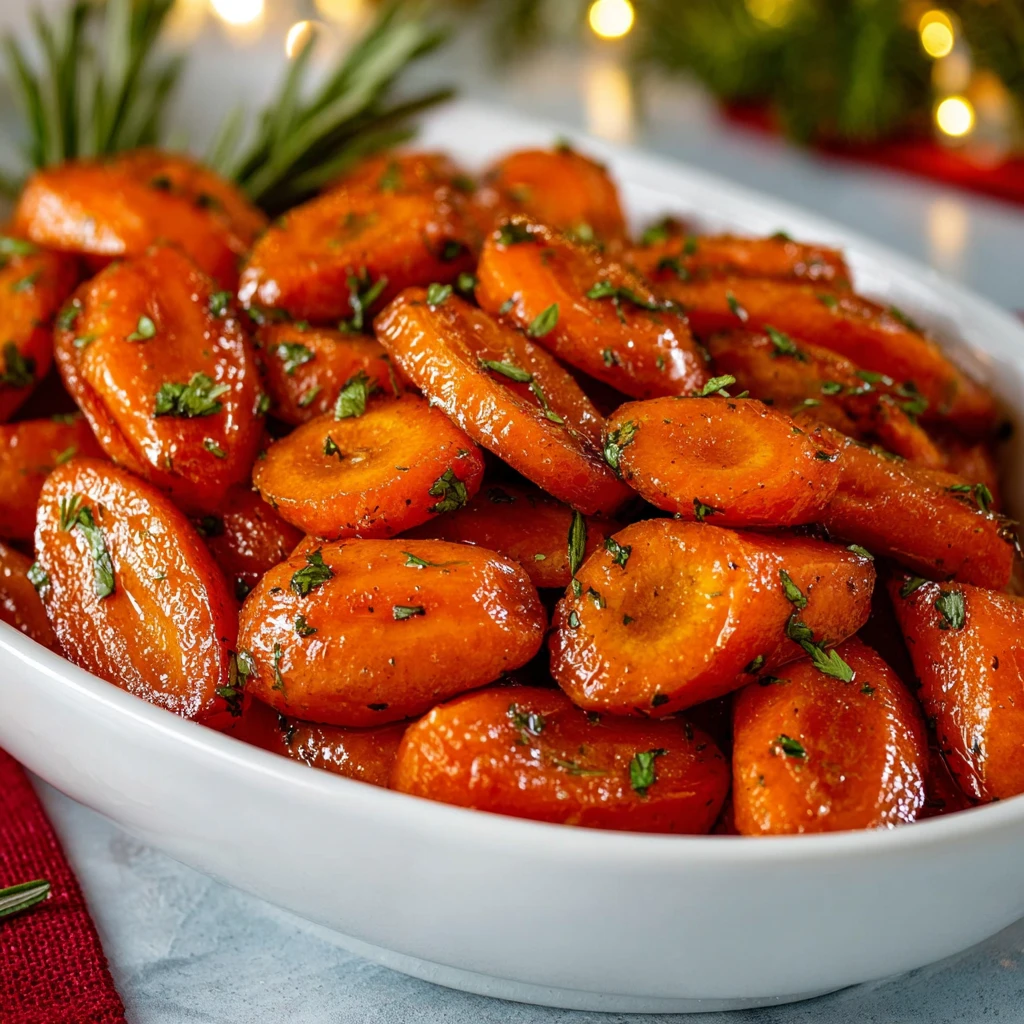 Glazed Carrots Christmas Recipe