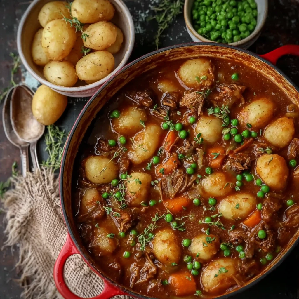 Hearty Vegan Stew with Jackfruit Gnocchi for Cozy Nights