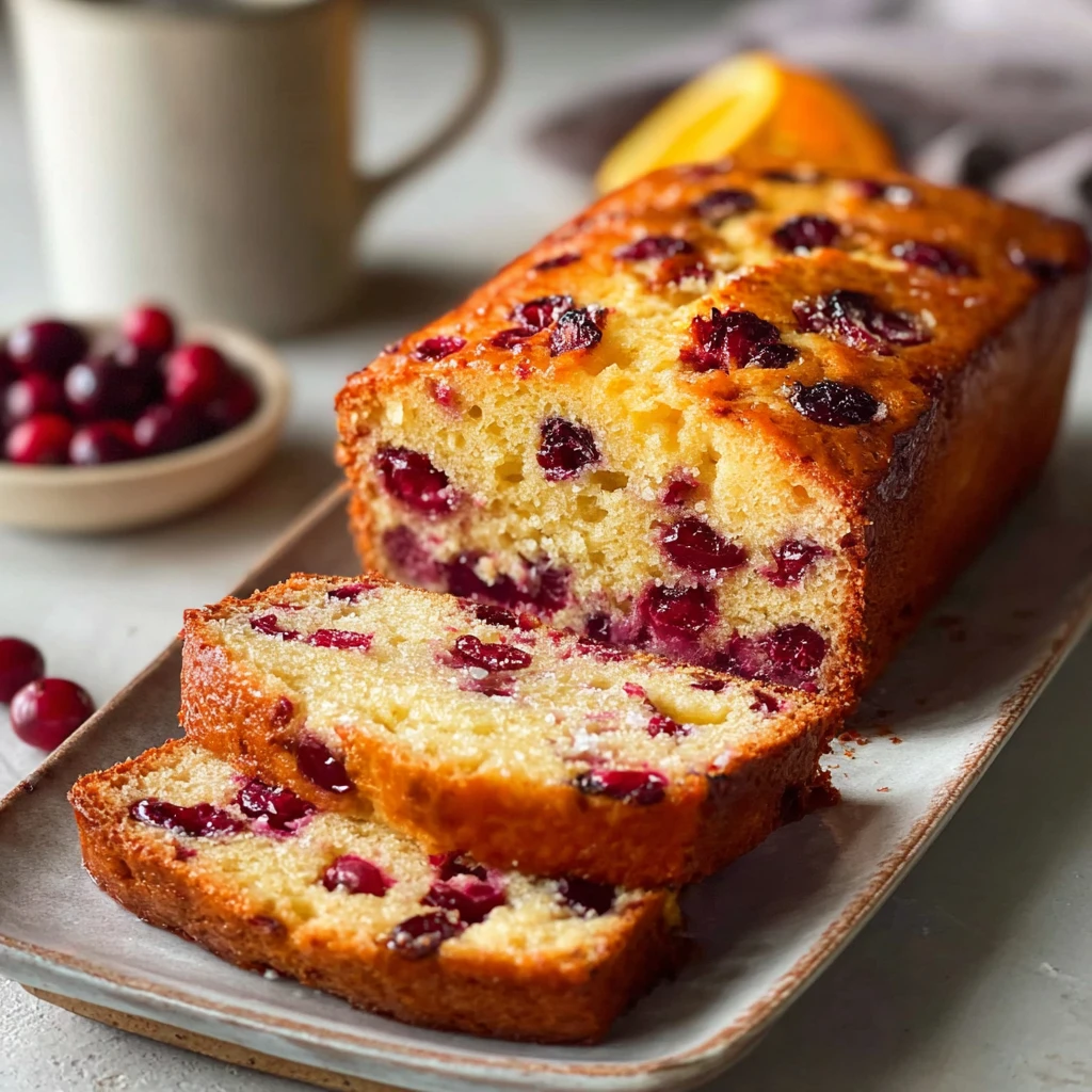 Irresistible Cranberry Orange Pound Cake Recipe to Savor