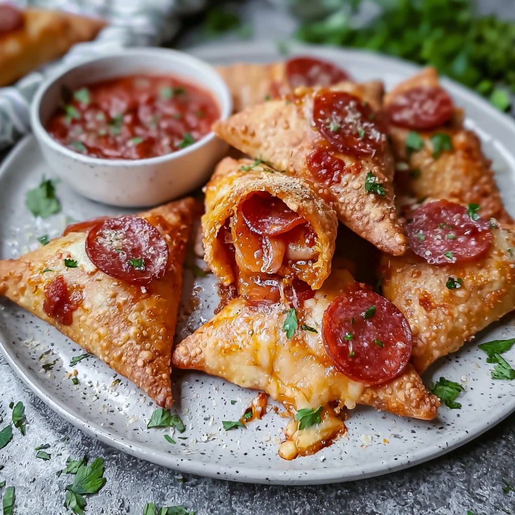 Irresistible Pepperoni Pizza Triangles in Just 10 Minutes