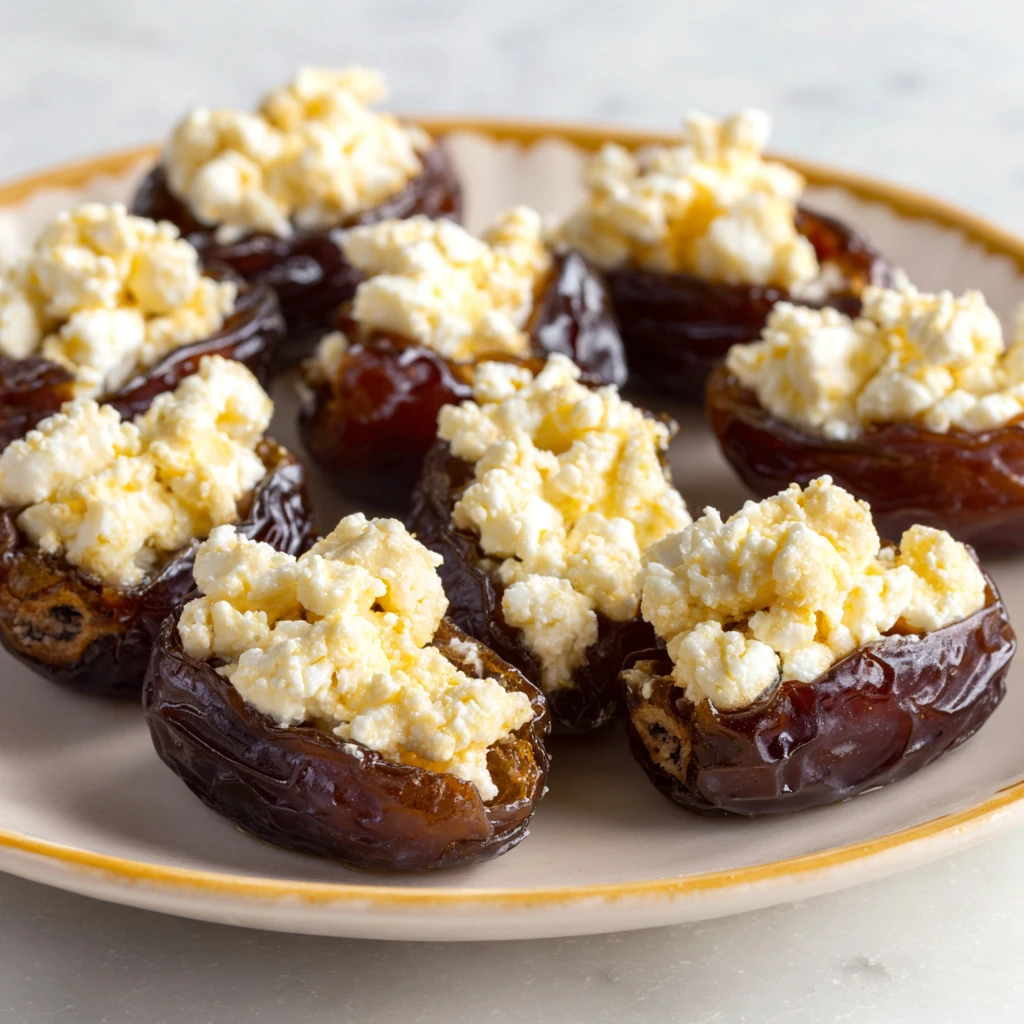 Irresistible Pumpkin Goat Cheese Stuffed Dates Recipe