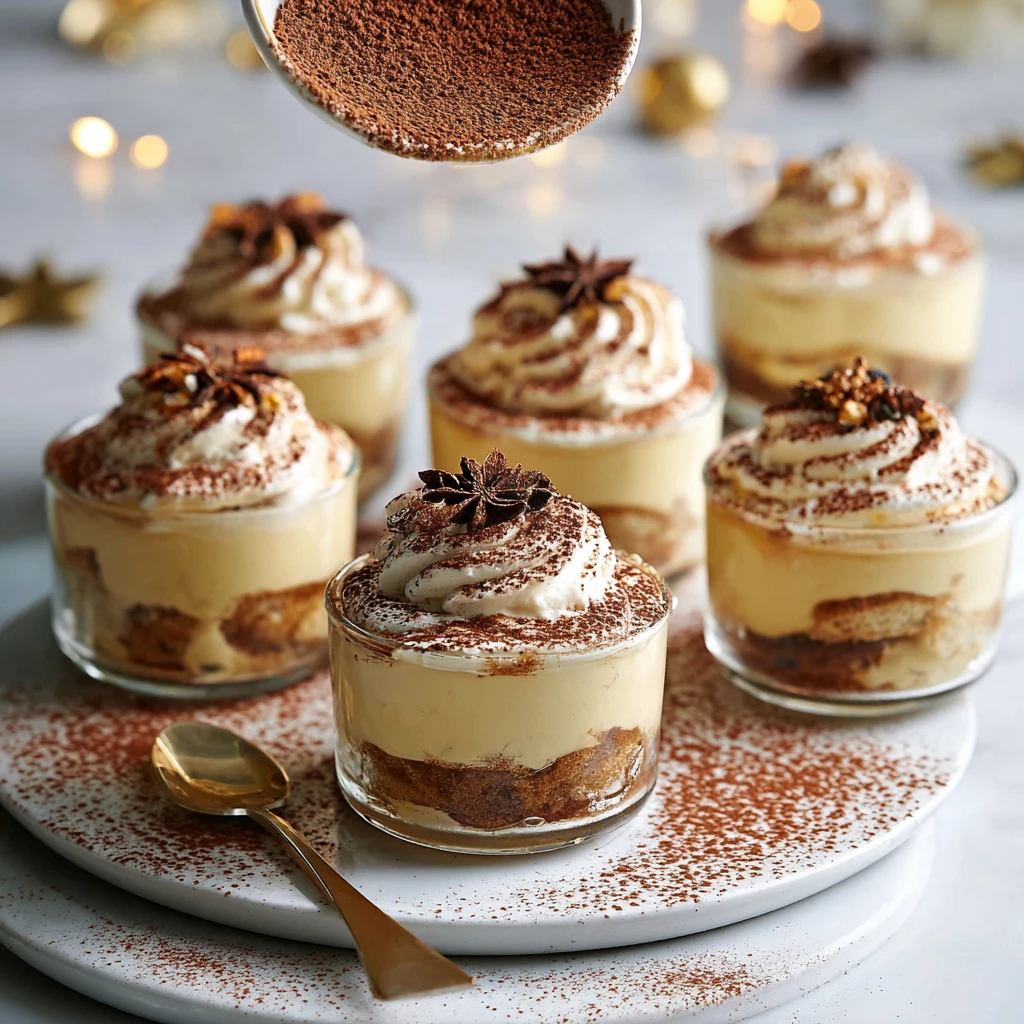 Irresistible Spiced Chai Tiramisu Cups – A Cozy Delight