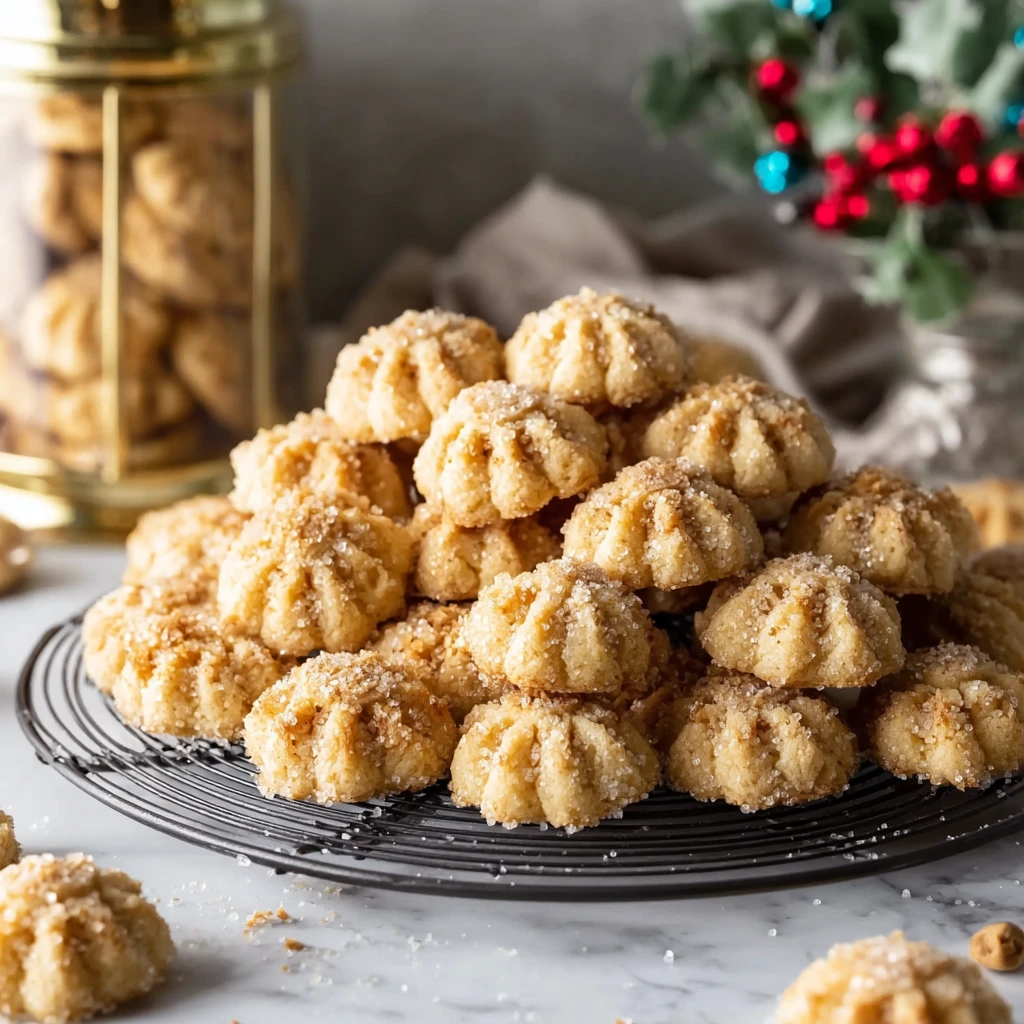 Peanut Butter Spritz Cookies That Melt in Your Mouth