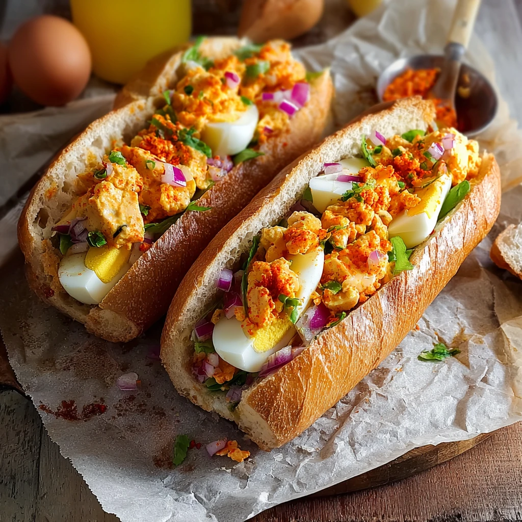 Peri-Peri Egg Salad Subs: A Flavor-Packed Lunch Delight