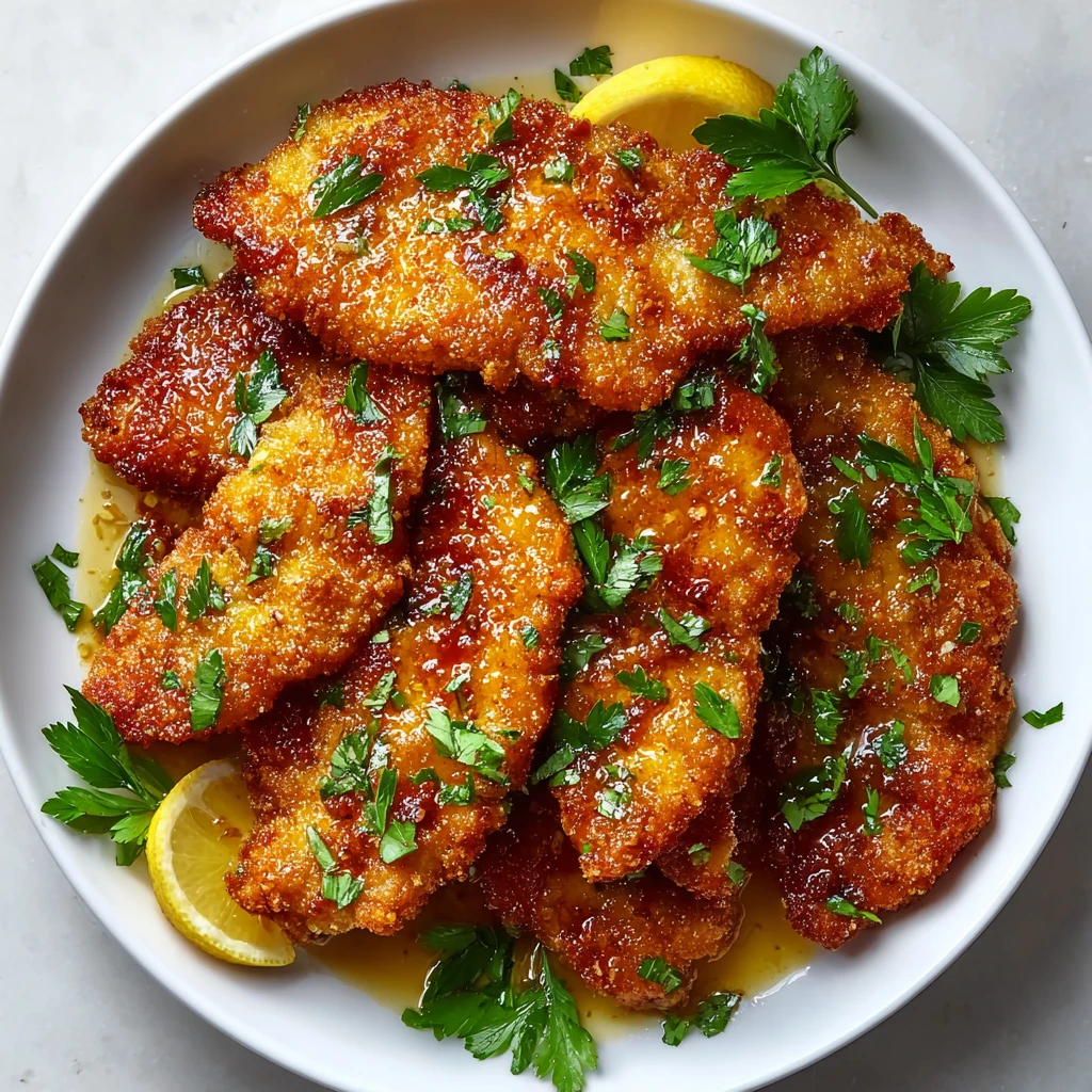 Sweet and Spicy Hot Honey Chicken Cutlets You’ll Crave