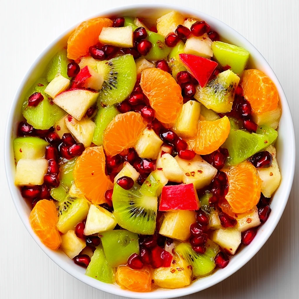 Thanksgiving: Winter Fruit Salad with Maple-Lime Dressing