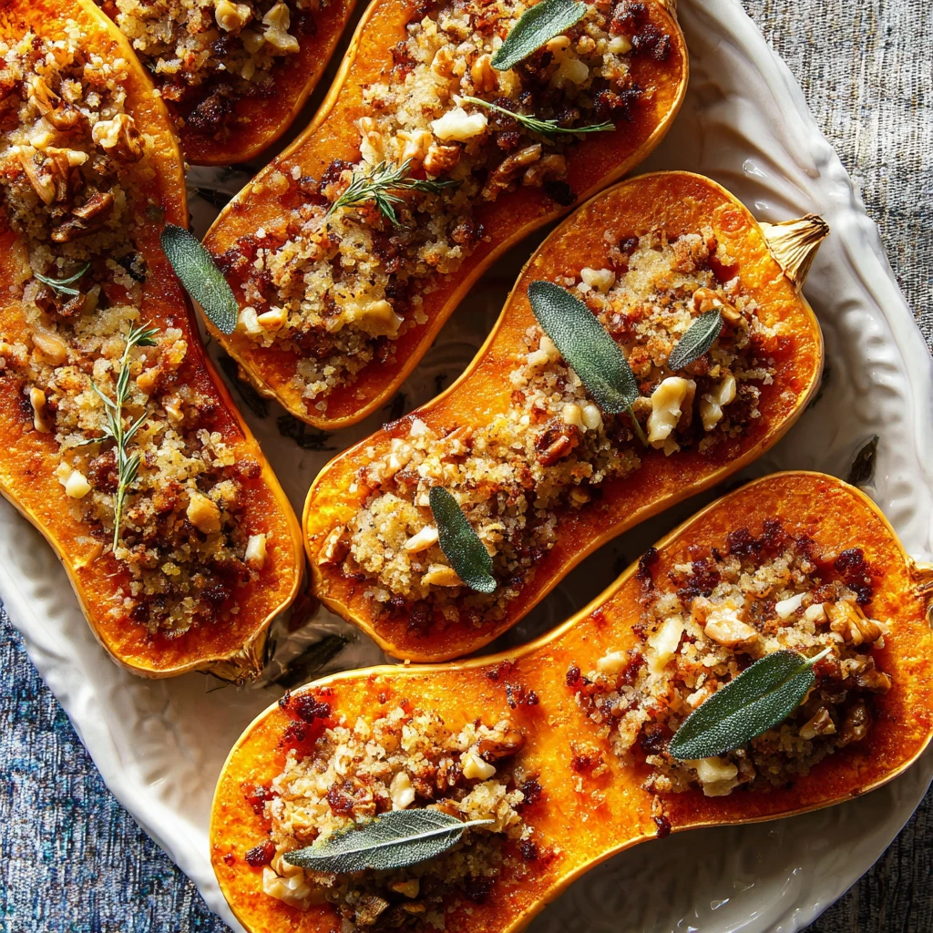 Twice-Baked Honeynut Squash