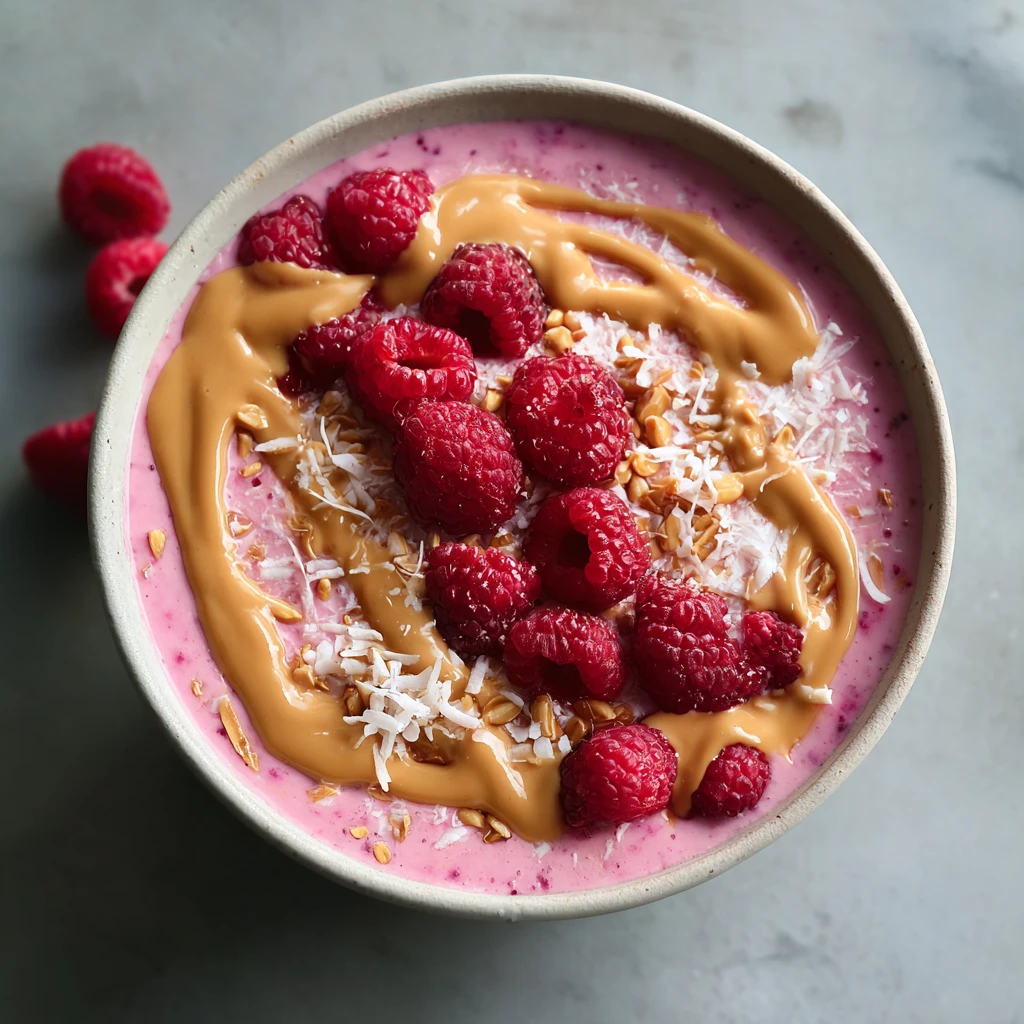 Berry coconut smoothie bowl