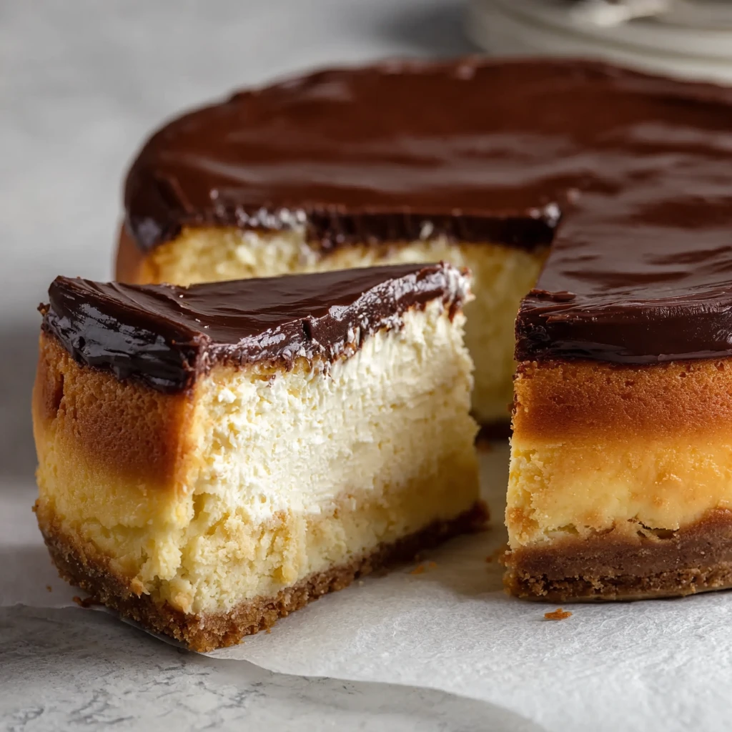 Quick & Easy Boston Cream Pie Cheesecake Recipe!
