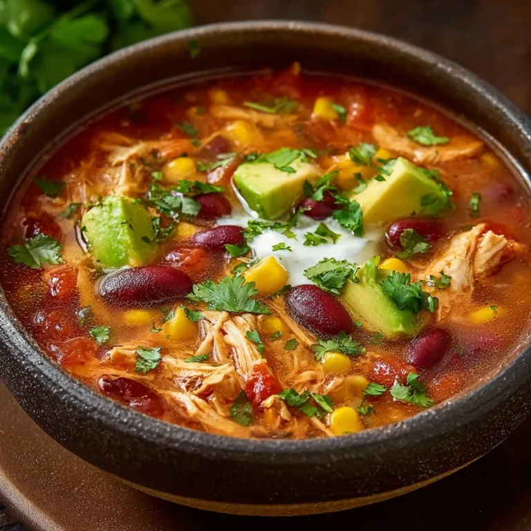 Chicken Enchilada Soup