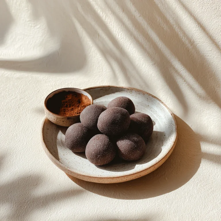 Chocolate Mochi Bites