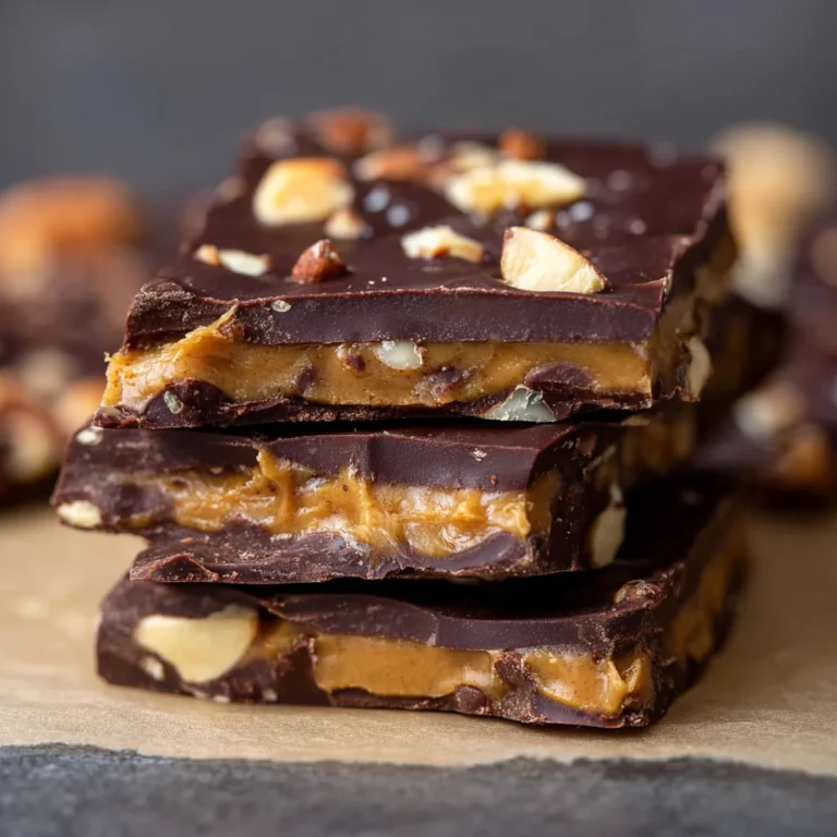 Chocolate Peanut Butter Date Bark Healthy Snickersstyle Recipe