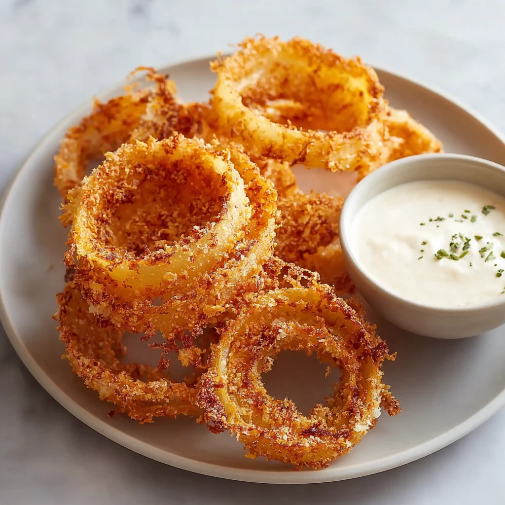 Crispy Onion Ring Chips Recipe Nofuss Crunchy Favorite