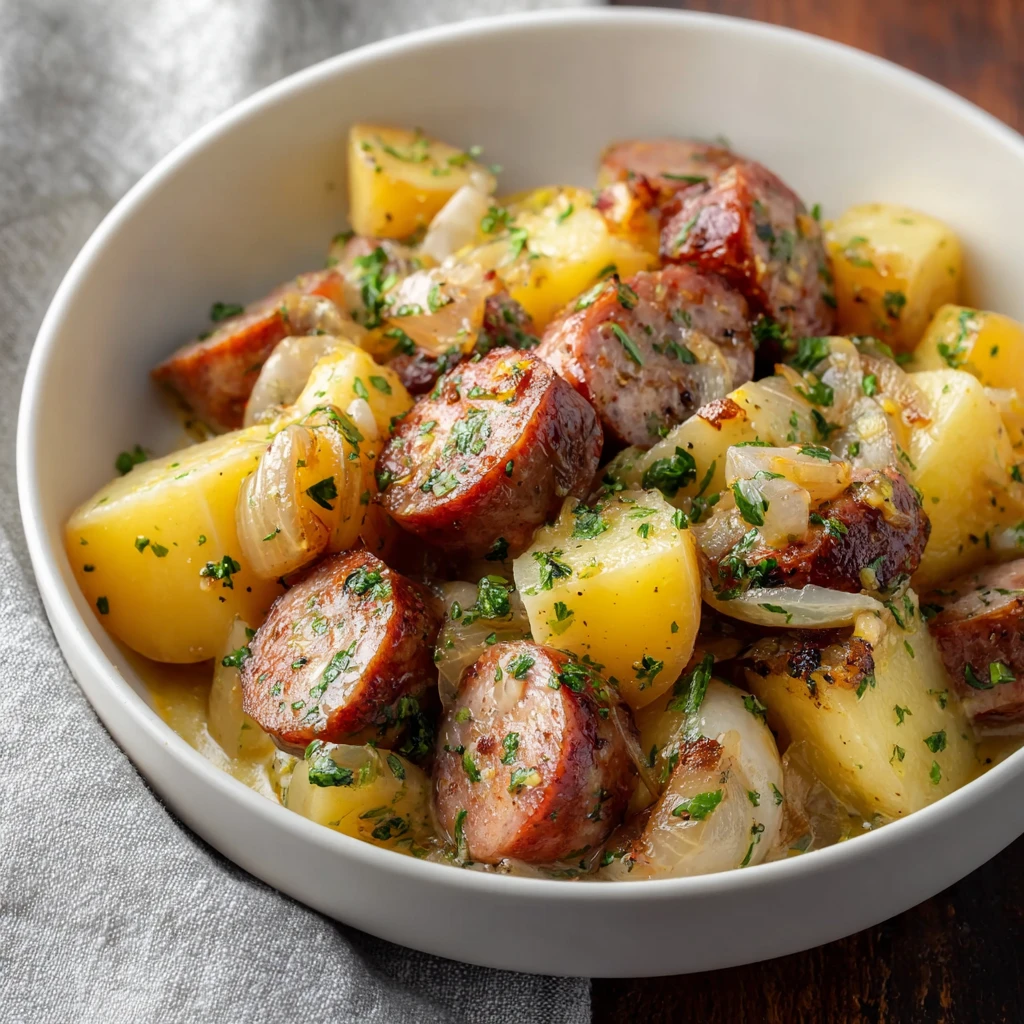 Crockpot Sausage Potatoes