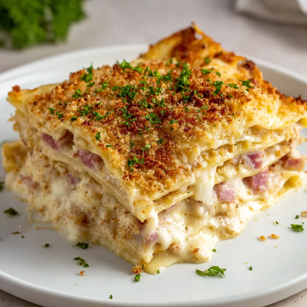 Make Chicken Cordon Bleu Lasagna the Easy Way