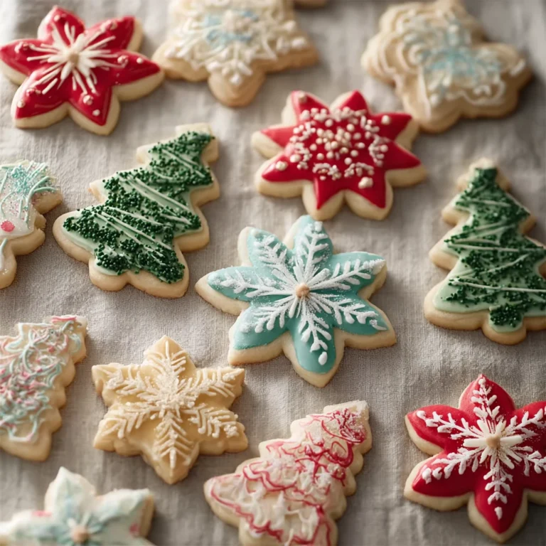 Holidaythemed Decorated Sugar Cookies Recipe Guide