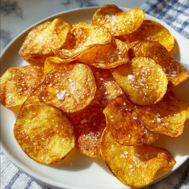 Homemade Chips Air Fryer Steps Crispy Perfection