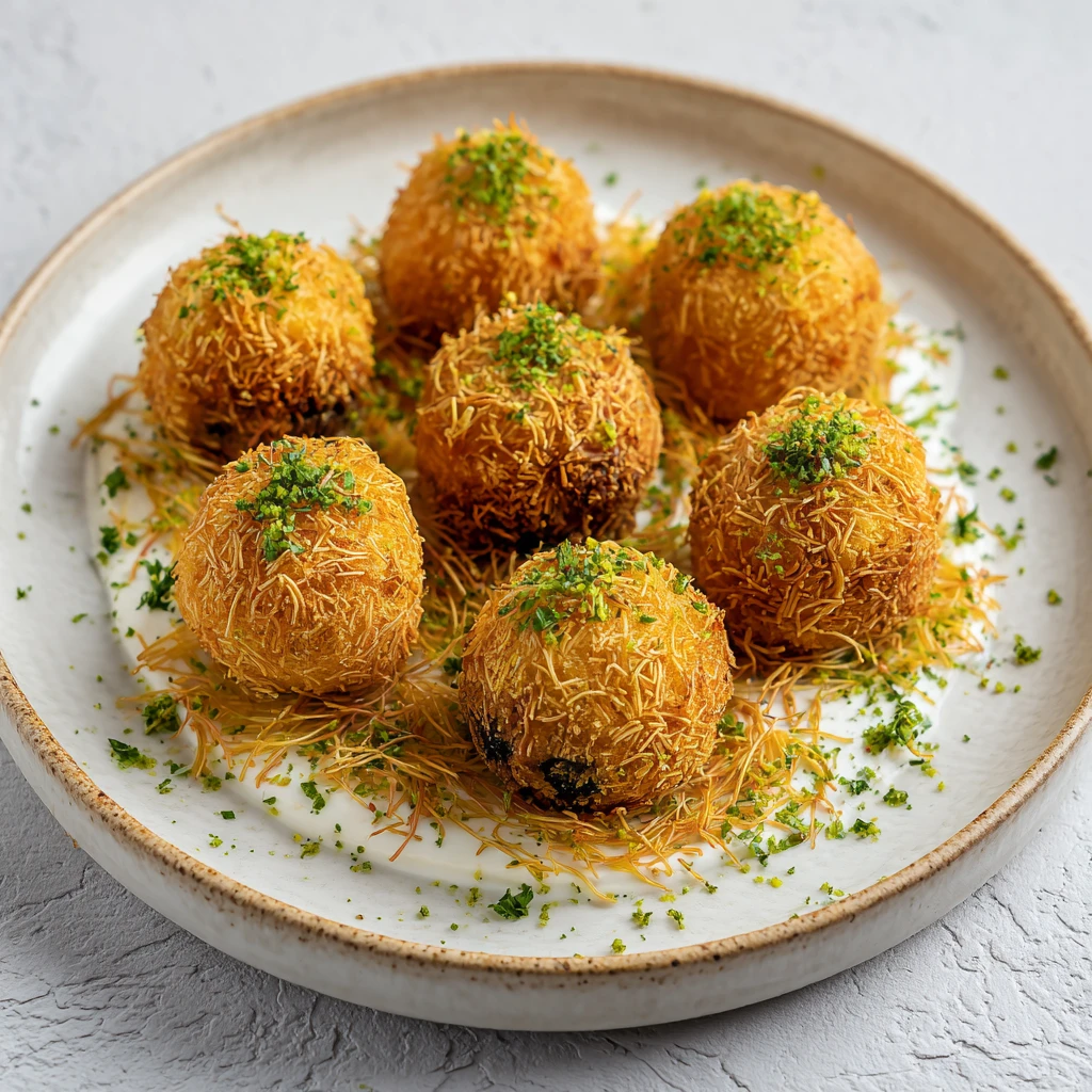 Kataifi Spanakopita Balls