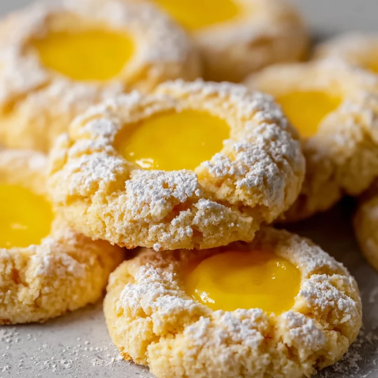 Lemon Curd Cookies