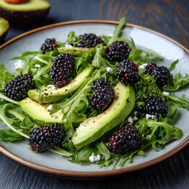 Master Blackberry Avocado Salad Recipe Easy Arugula Blackberry Salad Steps Low-calorie Blackberry Avocado Salad Guide Best...