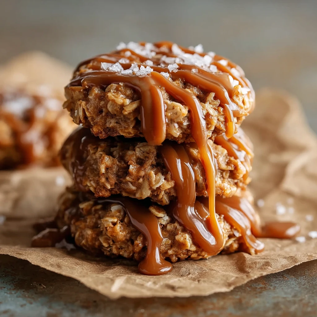 Bake Salted Caramel Cookies