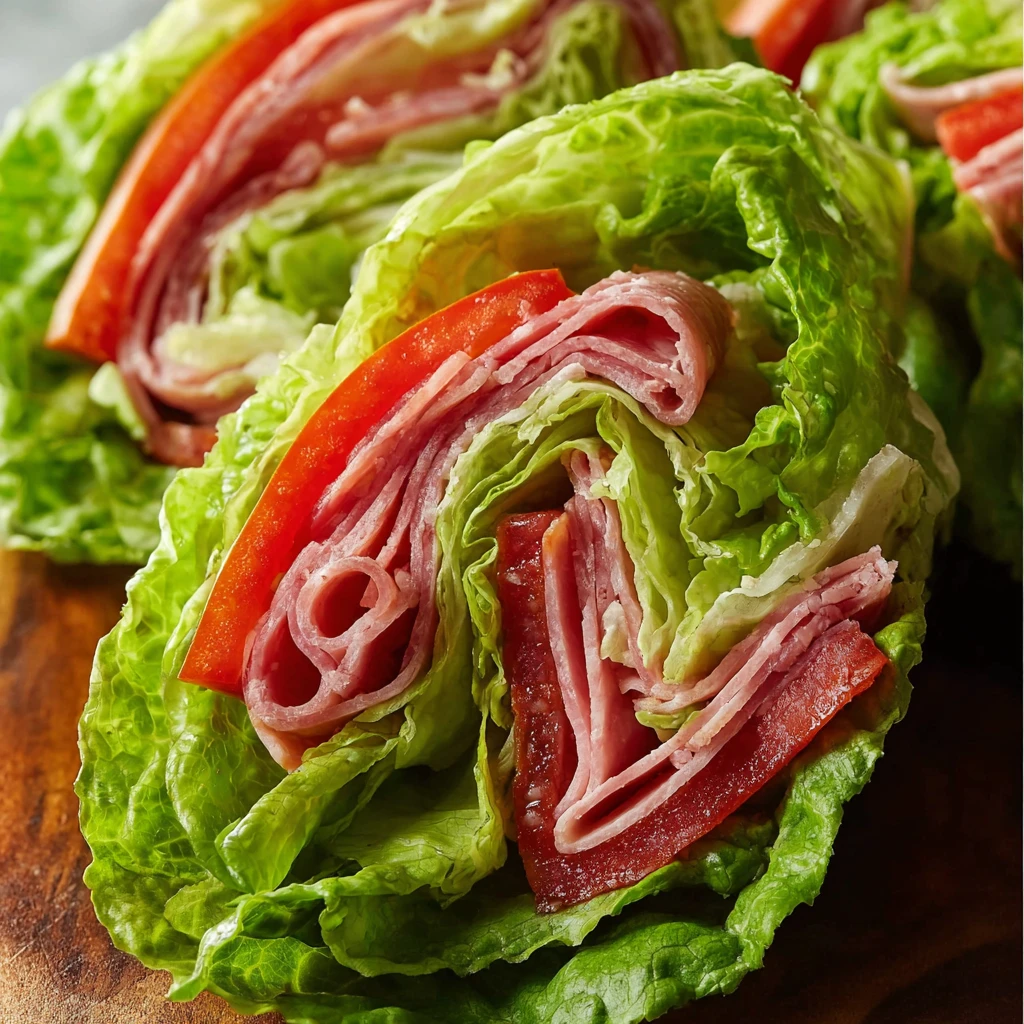 10min Italian Lettuce Wrap Healthy Bite