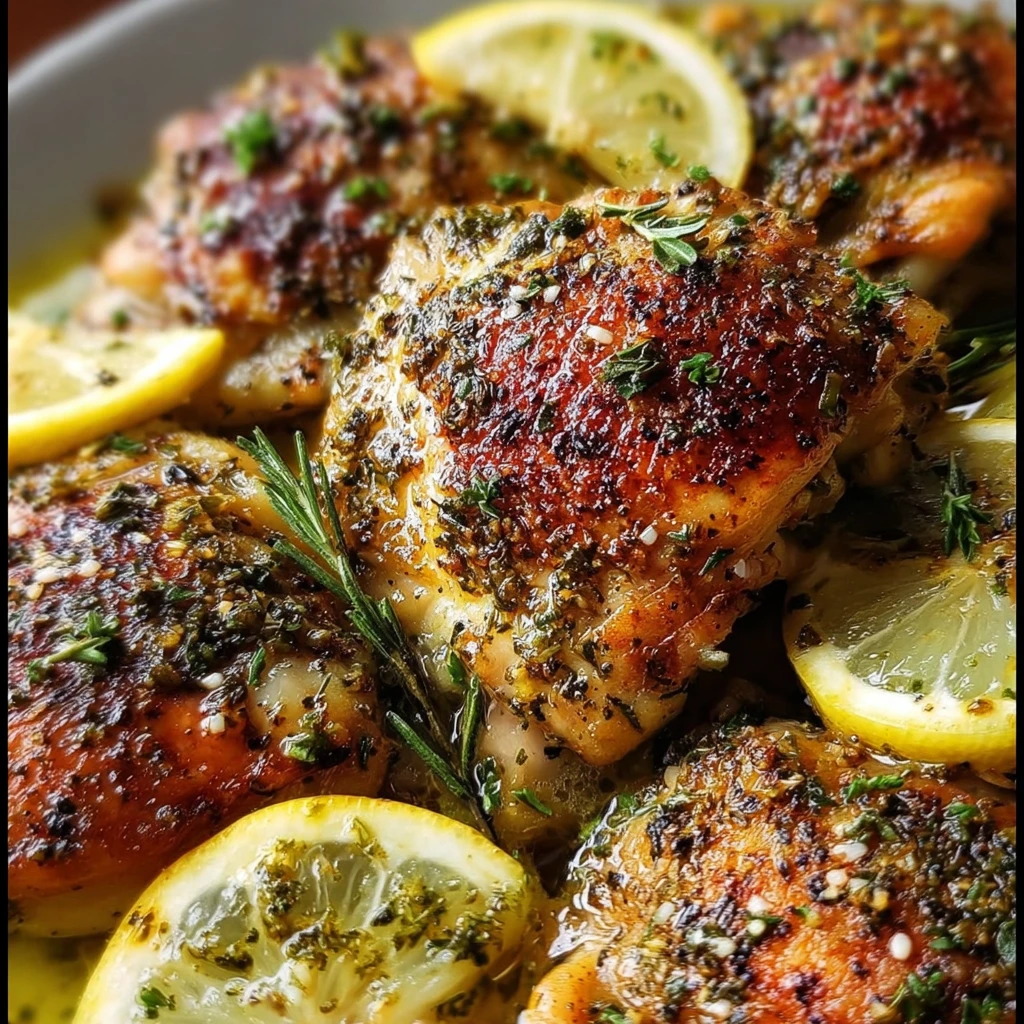 Quick 30-Min Lemon Garlic Butter Chicken Thighs Recipe