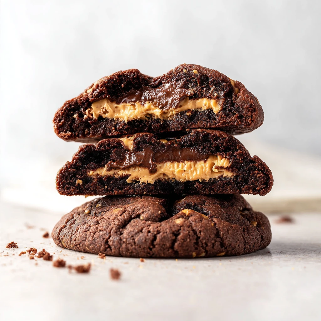 Reeses Double Chocolate Cookies