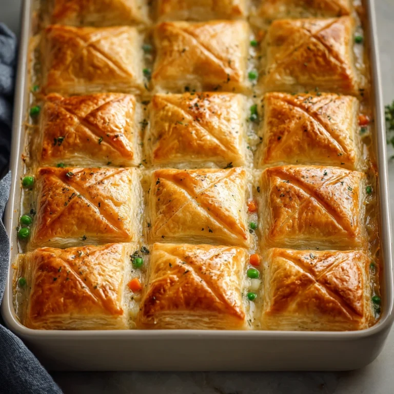 Sheet Pan Chicken Pot Pie