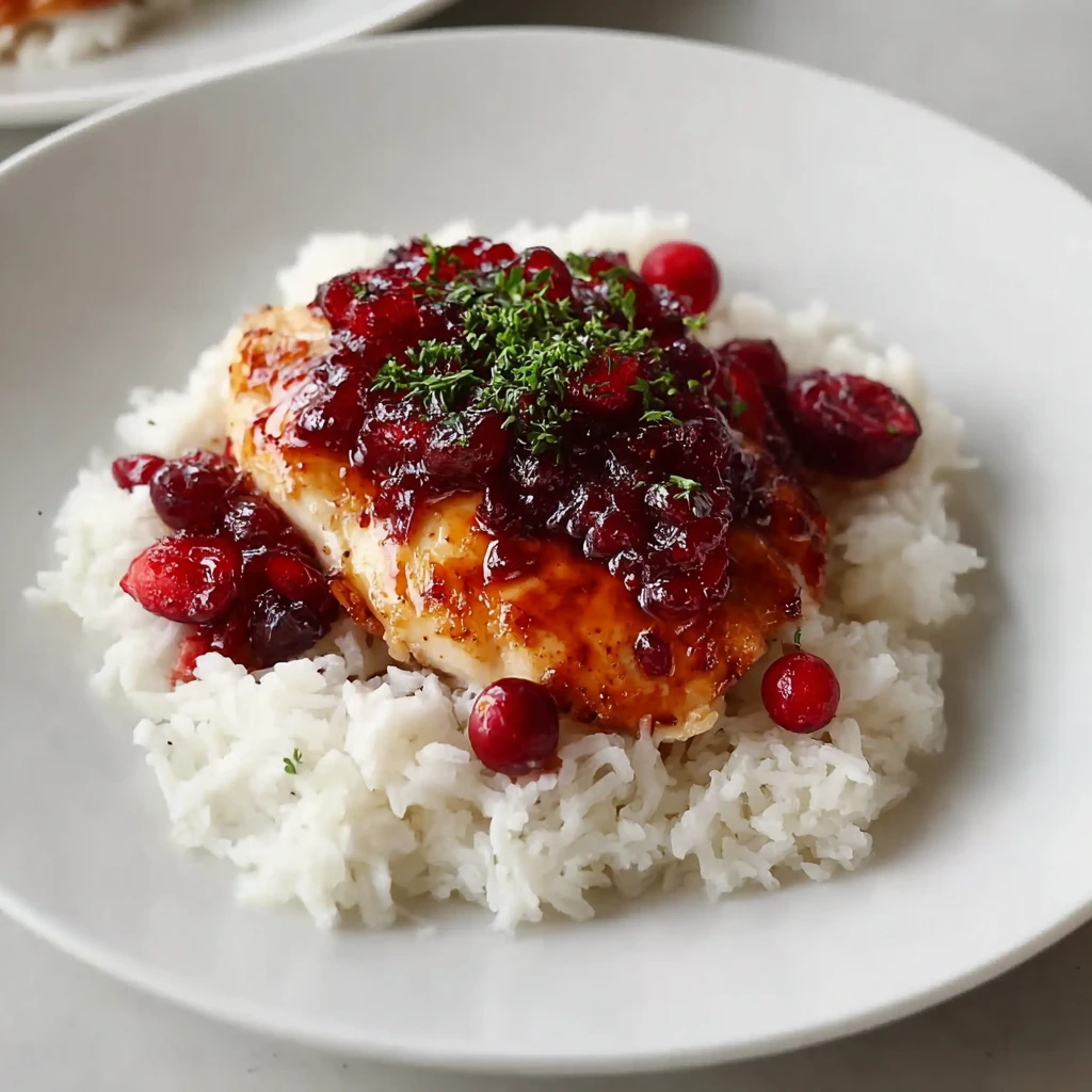 Amish Cranberry Chicken