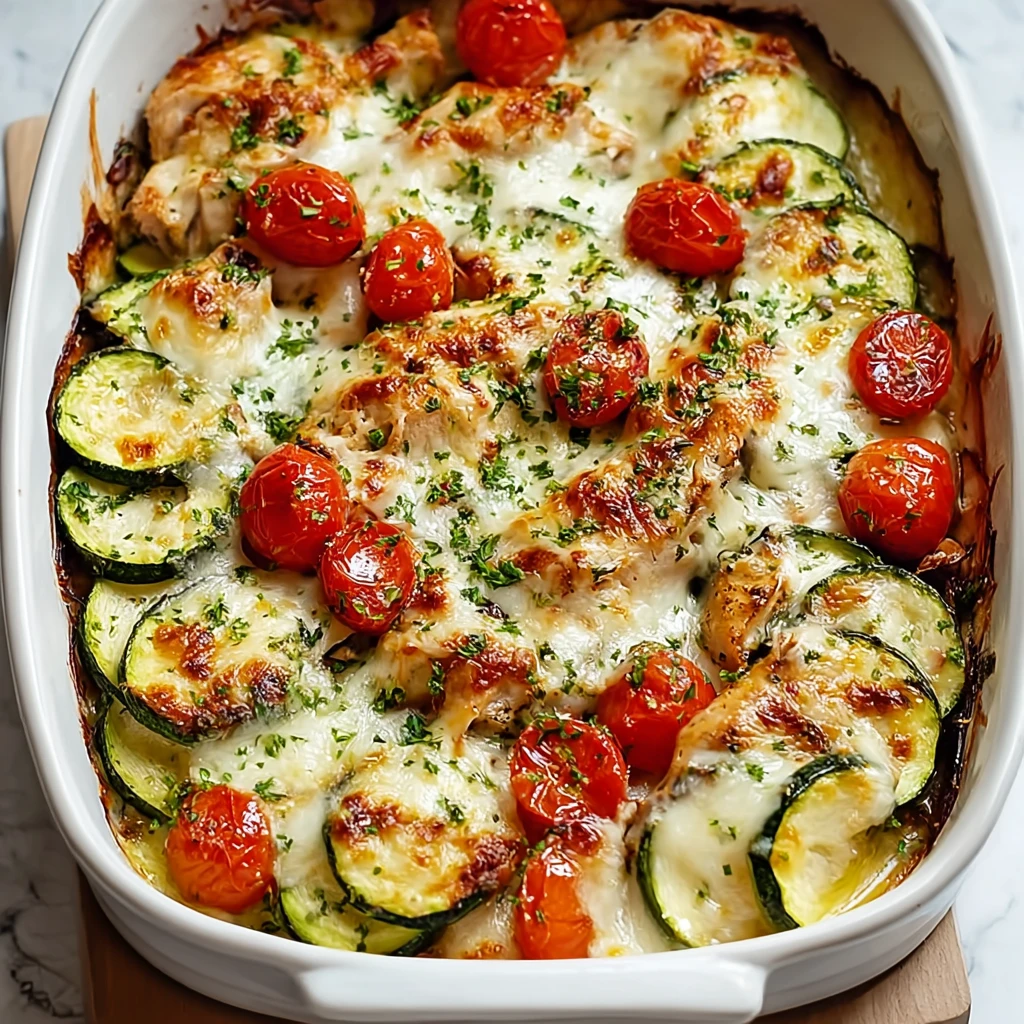 Best Mediterranean Chicken Zucchini Bake You’ll Ever Make