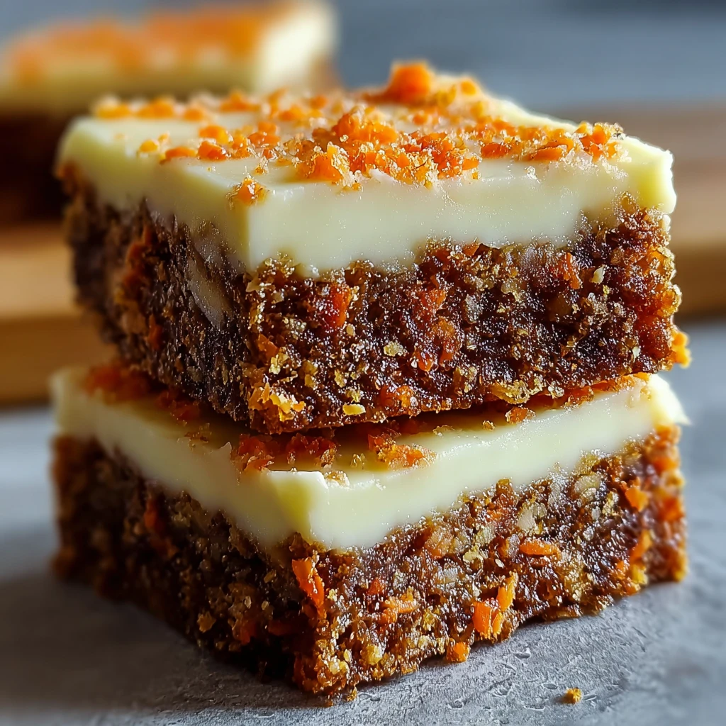 Discover Irresistible Carrot Cake Cream Cheese Bars Today!