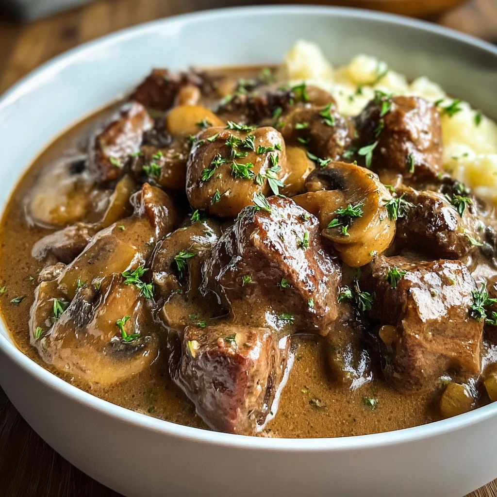 Discover the Rich Flavors of Slow Cooked Steak Diane Casserole