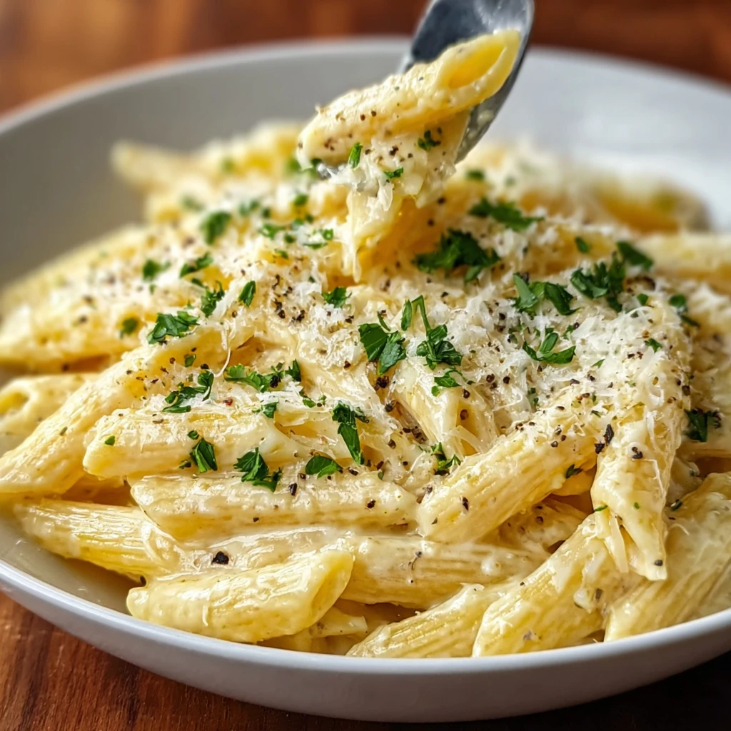 Easy Garlic Parmesan Pasta