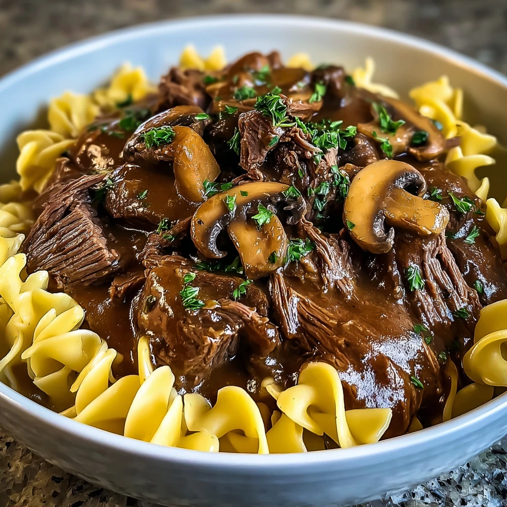 Experience the Comfort of Crockpot Beef and Noodles Tonight