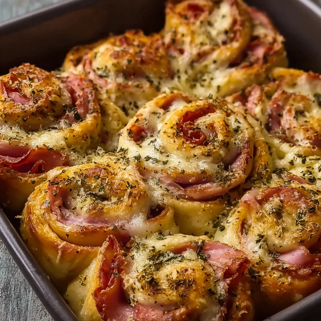 Ham Cheese Stromboli Rolls