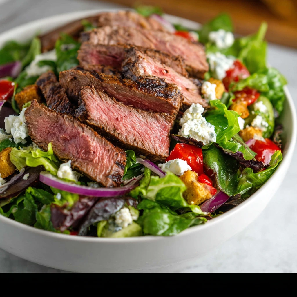 Healthy Southwest Flank Steak Salad
