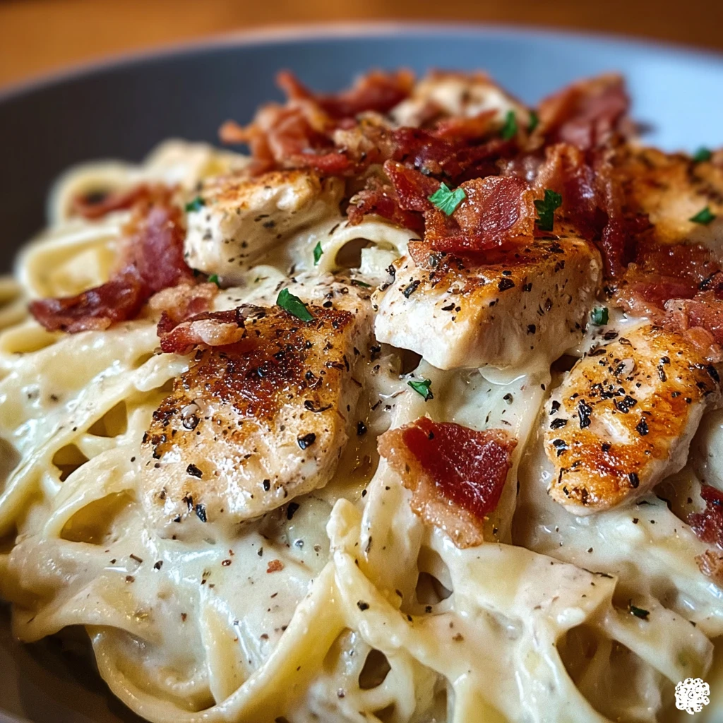 Indulge in Bacon Chicken Cajun Alfredo Thunder Bombs Today!