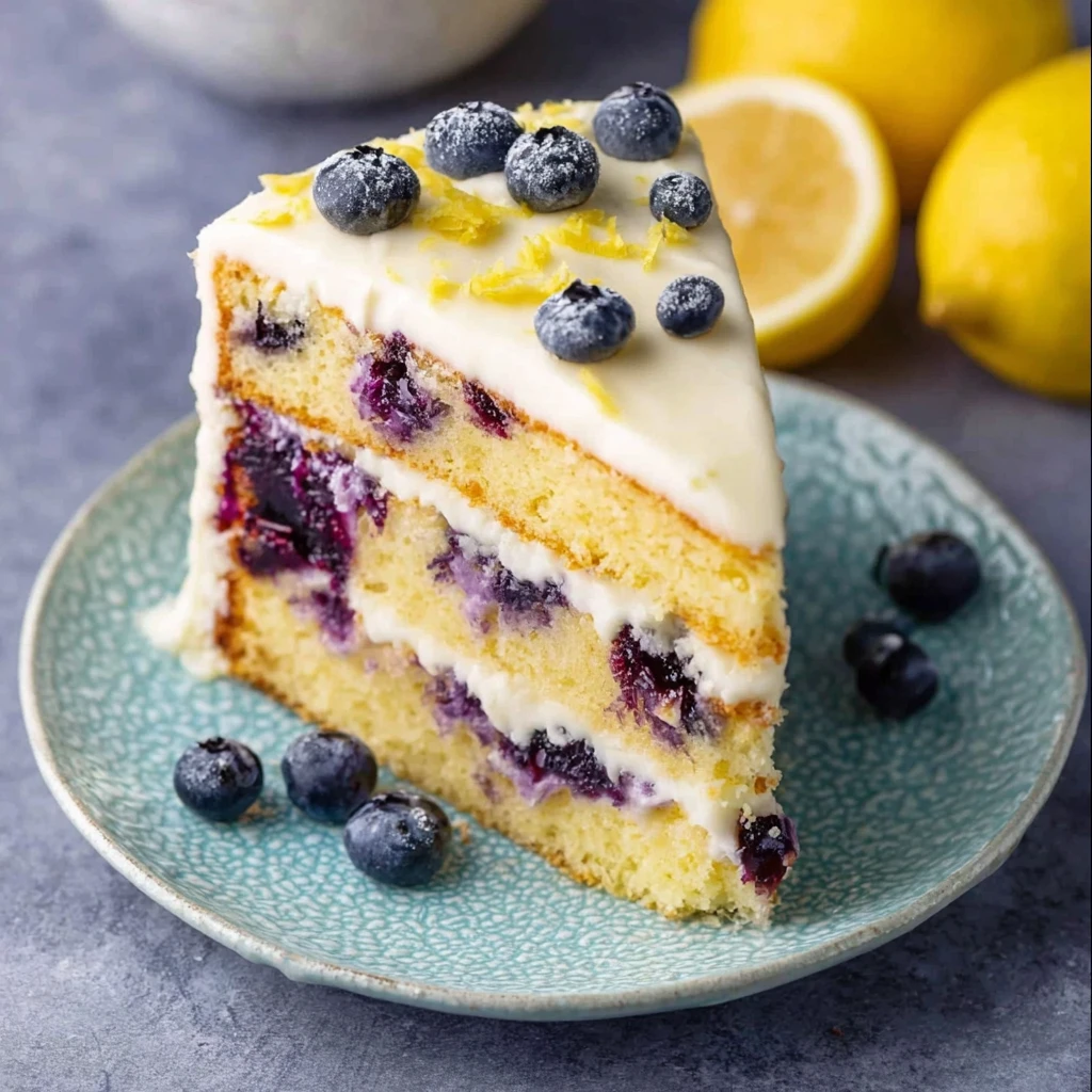 Lemon Blueberry Cake