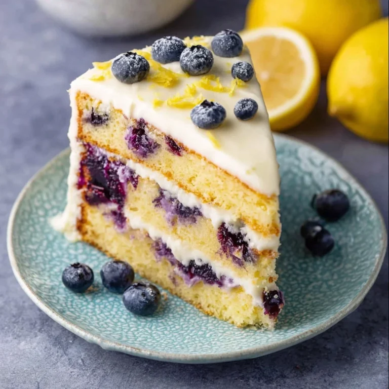 Lemon Blueberry Cake