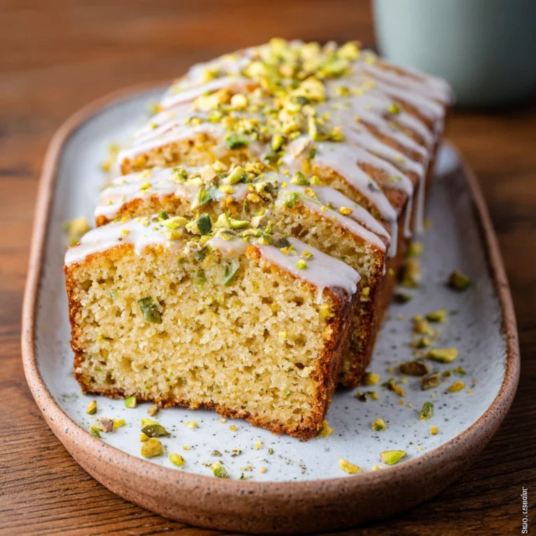 Lemon Pistachio Loaf