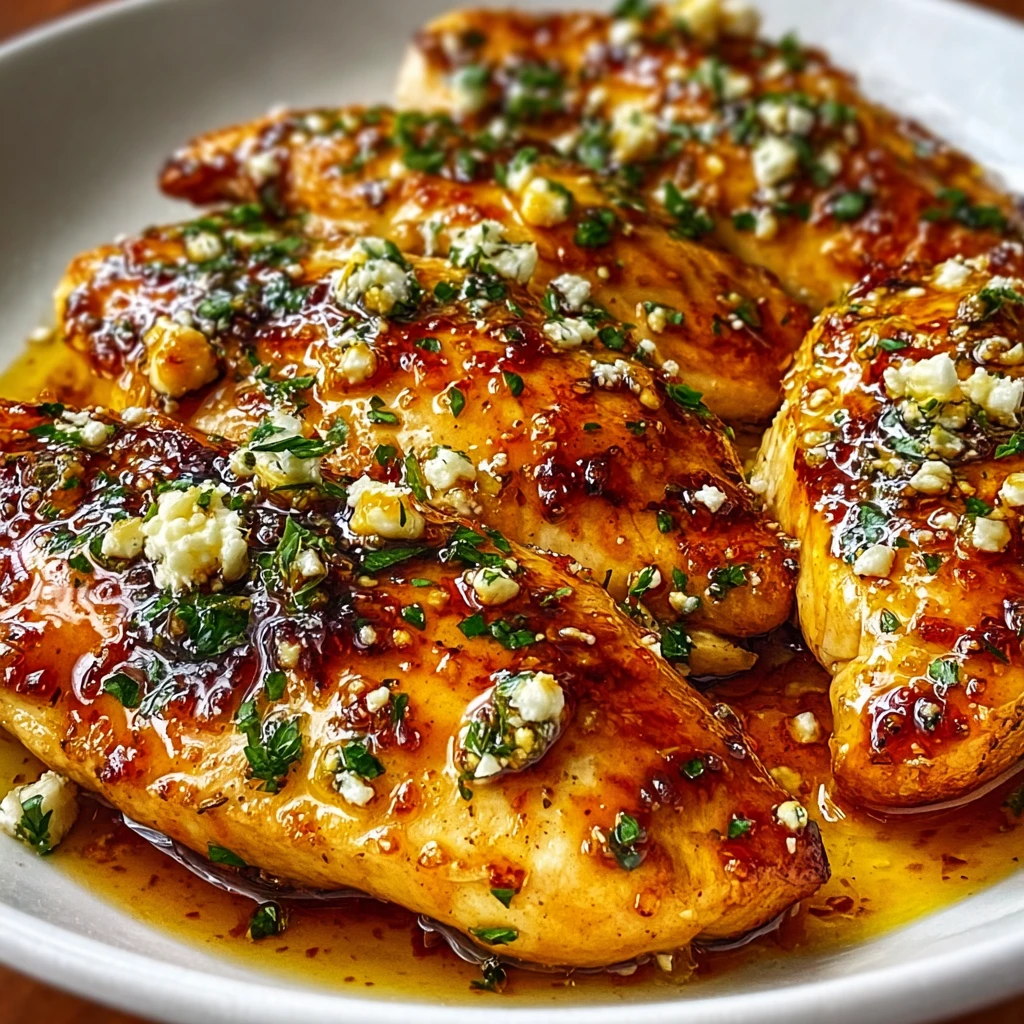 Make Irresistible Hot Honey Feta Chicken in Just 30 Minutes!