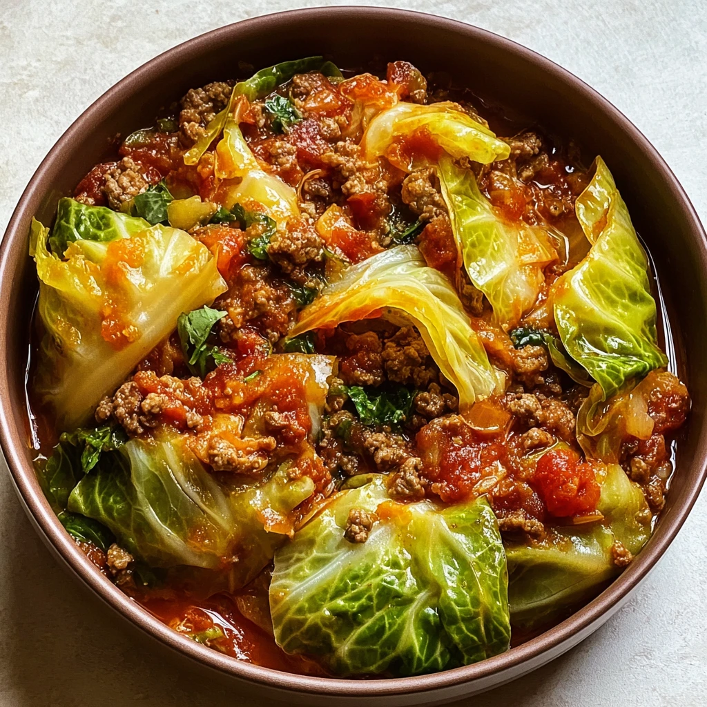 Make Slow Cooker Unstuffed Cabbage Rolls for a Cozy Dinner Tonight