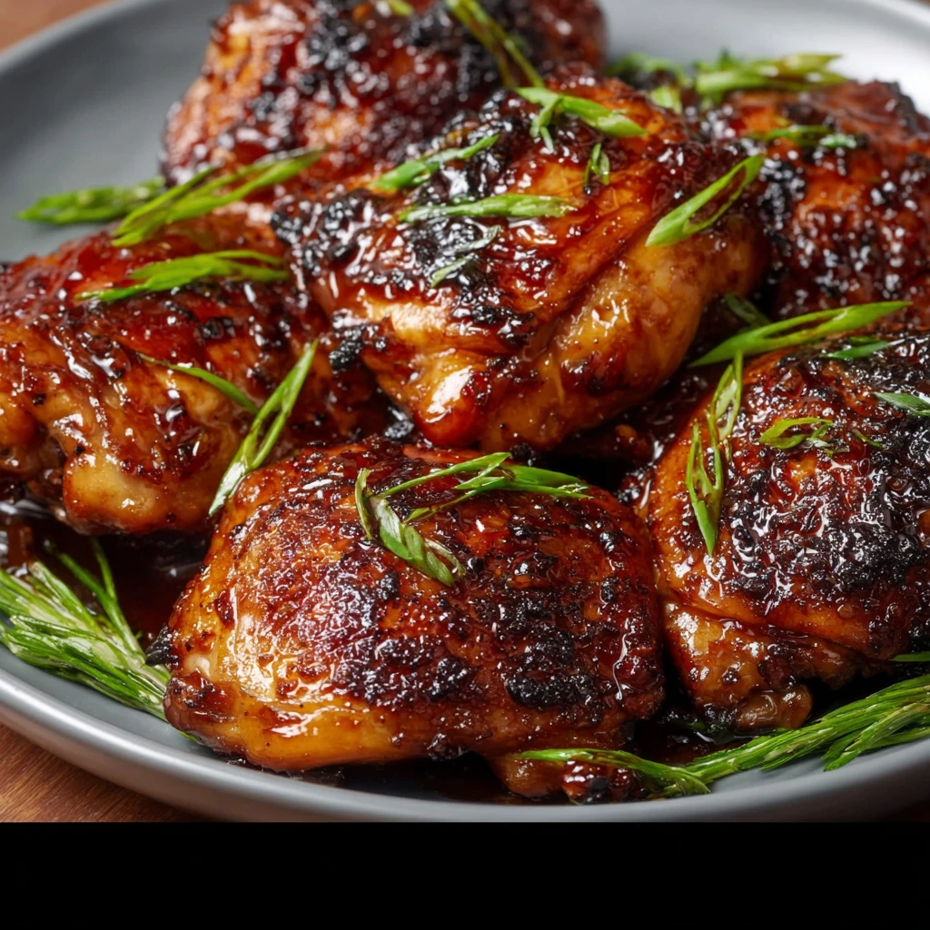 Miso Chicken Thighs