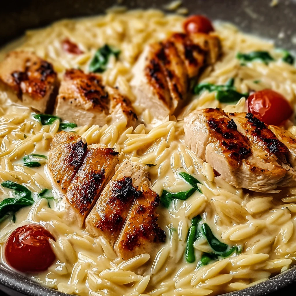 Whip Up This Creamy Orzo Chicken in Just 30 Minutes!